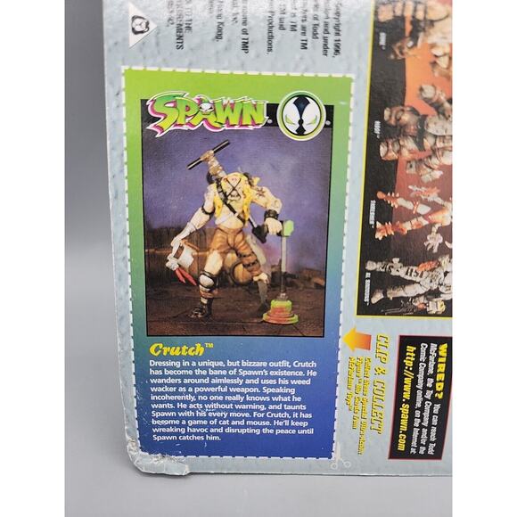 Mcfarlane Spawn Crutch Ultra Action Figure Factory Sealed - Picture 5 of 11